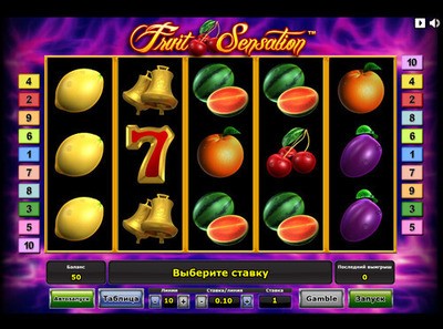 Играть в Фруктовую Сенсацию